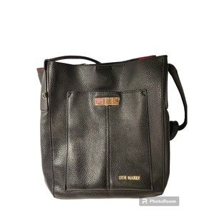 Steve Madden Black Hobo Bag Handbag Satchel
